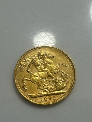 Australia sterlina oro 1892 - australia,