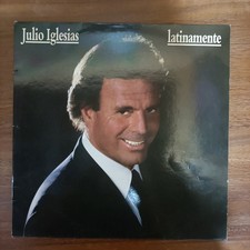 VINILE LP 33 GIRI - JULIO IGLESIAS LATINAMENTE EDITION ITALIAN FIRST PRINT RARO