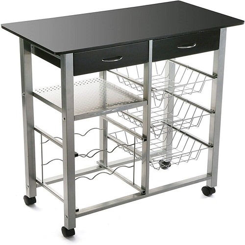 Carrello acciaio portatutto - carrello, in