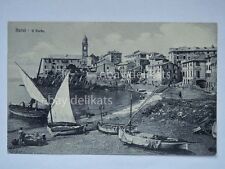 NERVI il porto barche pescatori Genova cartolina boat pescatori fisherman SUPER