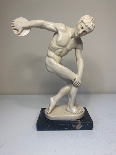 Statua discobolo bisque - statua, in