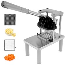 Macchina Manuale Tritatutto Frutta Verdura Dicer con 2 Lame Tagliapasta Francese
