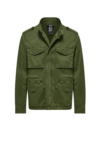 Bomboogie giacca militare - militare, in