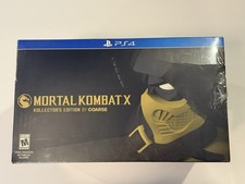 *RARO* Mortal Kombat X Collector's Edition di Coarse Sony PS4 NUOVO SIGILLATO in fabbrica