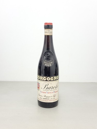 Barolo borgogno riserva 1968 - barolo,