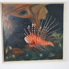Oil Painting on Masonite of a