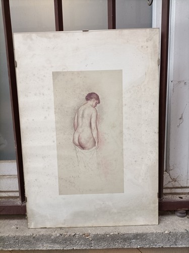 Quadro dipinto matita su - dipinto,