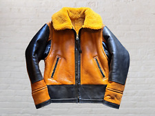 Giubbotto montone shearling donna b3 aviatore Simmon originale come nuovo