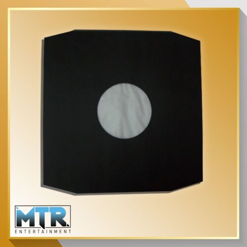 Vinyl black poly - 12", poly-lined