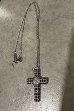 Brosway Collana Croce Nera