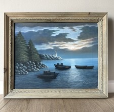 Quadro olio su tela K Harkin