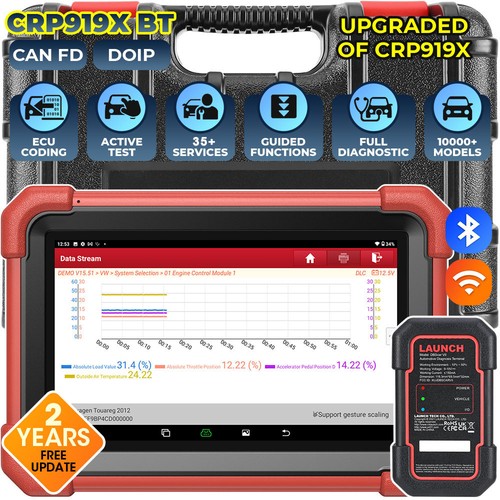 2026 crp919x pro obd2 - 2026, bt