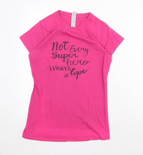 Shirt donna rosa gildan - t-shirt,