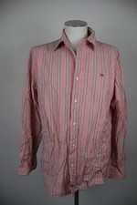 RALPH LAUREN CAMICIA COTONE UOMO Tg L MAN SHIRT VINTAGE CASUAL MANICA LUNGA