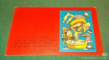 Cartolina Umoristica sul Nuoto