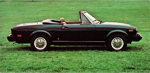 Cartolina epoca fiat - cartolina,