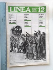 quindicinale LINEA n. 12   ottobre 1989 dir. Pino Rauti