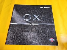 Nissan Maxima QX V6 Brochure