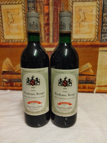 Vino 1968 bordeaux rouge - 1968,