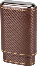 Porta Sigari - Pelle Marrone