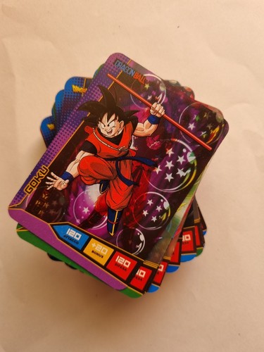 Lotto 100 lamincard dragonball - lotto,