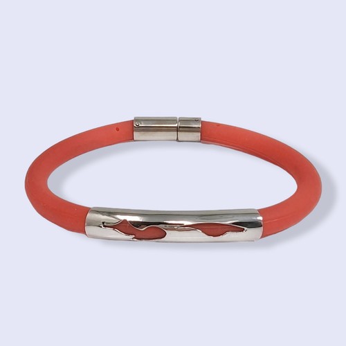 Braccialetto silicone gomma - braccialetto,