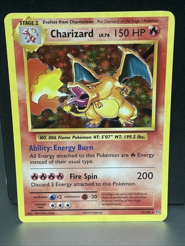 Pokémon tcg charizard 2016 - pokémon,