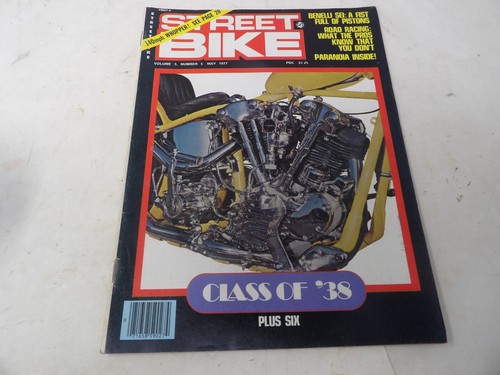 Street bike magazine - magazine, 1977