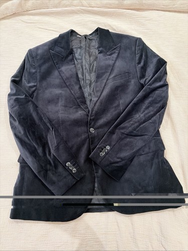 Blazer slim fit blu navy - fit,