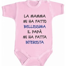 BODY NEONATO BIMBA LA MAMMA MI