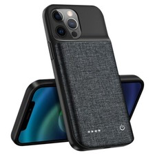 custodia batteria per iPhone 11 12 13 14 Pro Max XR XS Max Power Bank cover ricarica