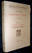 Liriche e saggi : 2 Semina flammae / Giulio Salvadori