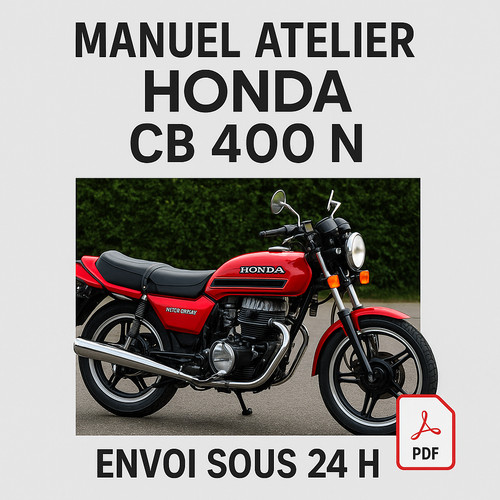 Manuel atelier honda 400 n - manuel,