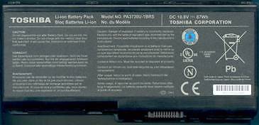 Batterie origine toshiba - d'origine,
