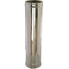 Tubo per stufe in acciaio inox
