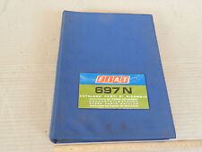 CATALOGO PARTI DI RICAMBIO ORIGINALE CAMION FIAT 697 N ANNO DI STAMPA 1973