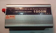 Inverter Power Inverter 1000 Watt DC 12V-AC 220V Completo Di Cavi Alimentazione