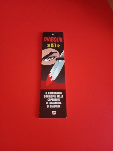 Diabolik kalendario 2012 - diabolik,