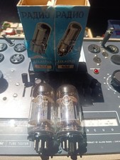 Coppia di 6n3c-E Made in Russia NOS equivalenti 6l6G/GA/GB