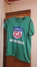 T-shirt vintage cotone verde