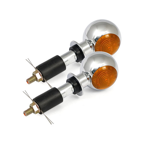 Frecce manubrio cromate moto - manubrio,