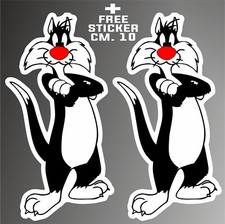 adesivo gatto silvestro