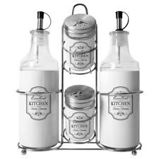 Set 4 pz oliera olio aceto