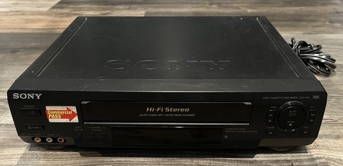 Sony slv n50 vcr testine - vcr,