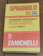 DIZIONARIO ESSENZIALE DA VIAGGIO ZANICHELLI SPAGNOLO/ITALIANO ITALIANO/SPAGNOLO 