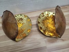 BAR Porta Tovaglioli Oggetti Anni 70/80 In Rame E Ottone A Forma Di Conchiglia