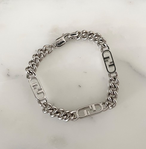 Bracciale metallo con - in,