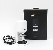 PUQ Press Mini Tamper Caffè di Precisione Gen 5 Bianco Opaco Barista Paesi Bassi