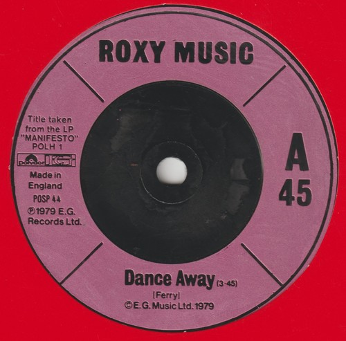 Roxy music dance away - dance,