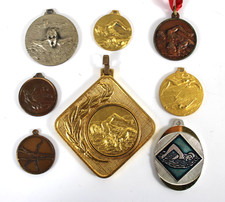Lotto 8 Medaglie Nuoto Vintage
